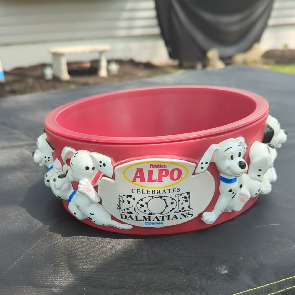 Alpo 101 Dalmatians Food or Water Bowl